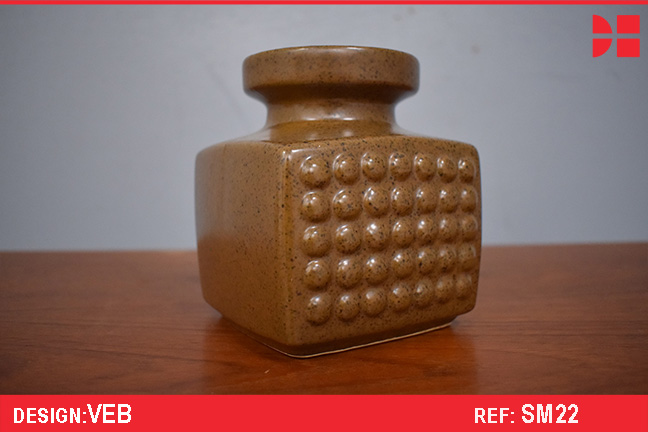 Small dotted vase made by VEB Haldensleben in Germany 