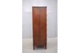 Vintage mahogany chest of drawers with opening mirror top - view 8