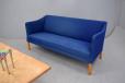 Vintage 3 seater States sofa design by Ejner Larsen | Willy Beck Cabinetmaker - view 2