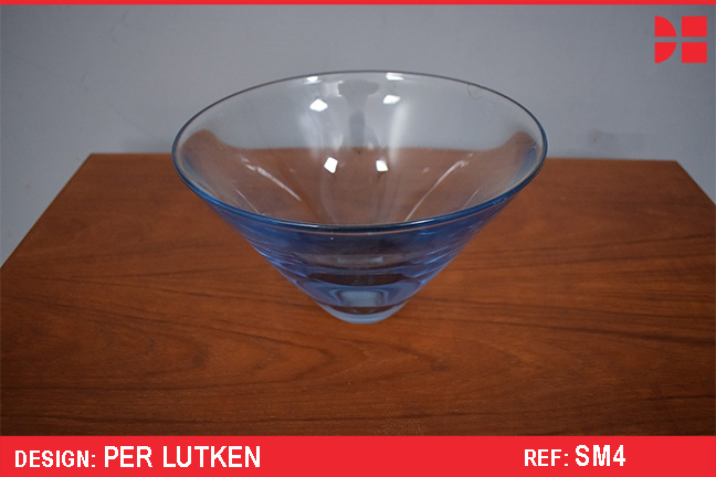 Large slanted bowl designed by Per lutken in 1959