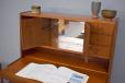 Vintage teak vanity unit with pull out writing desk - view 4