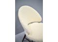Soft & comfortable Alpaca wool upholstered ladies dressing chair.