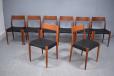 MK175 teak dining chair made by Mogens Kold - design Arne Hovmand Olsen 1955