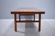 1960s vintage danish made coffee table in rosewood