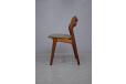 Vintage teak dining chair design by Erik Buck | Model 301 - view 6