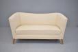 Curved frame midcentury danish 2 seat sofa  - view 2