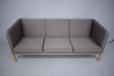 High sides 3 seat sofa made 1950 by Arne Poulsen designed by Hans Wegner