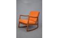 Midcentury teak rocking chair designed by Ole Wanscher model FD120 - view 6