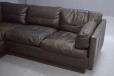 Vintage 6-seater corner sofa in brown leather | Georg Thams - view 6