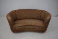 Vintage 1950s Kidney shaped sofa | Re-upholstery Project - view 5