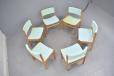Kai Winding design dining chairs - Oak frames - view 8