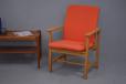 Light oak armchair with high seat and straight back - Perfect for elderly - view 11