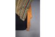 Vintage oak high back sofa with Rainbow upholstery - view 9