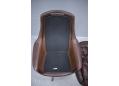 Bramin swivel chair | Brown leather - view 6