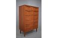 Large spacious chest of drawers in vintage teak  - view 3