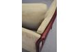 Modern 2 seat Asmara sofa with mahogany frame | Skalma - view 8