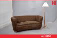 Vintage 1950s Kidney shaped sofa | Re-upholstery Project - view 1