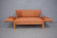 Vintage 2-seat box sofa with adjustable sides - view 6