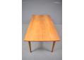 Quarter sawn solid oak plank top dining table for sale.