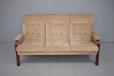 Highbacked 3 seat sofa with shallow frame  - view 3
