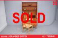 Vintage teak wall unit with pull out desk | Johannes Sorth - view 1