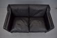 Classic vintage Ox-leather box frame 2 seat sofa | Stouby - view 4