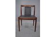 Rosewood framed dining chairs produced by Bramin in Denmark.