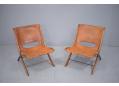 1st edition rare laminated beech X chair by Fritz Hansen 1958 design.