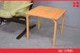 Solid beech side table | Danish design - view 1