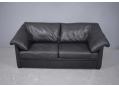 Comfortable & supportive 2 seat sofa with feather-filled cushions