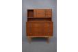 Vintage teak vanity unit with pull out writing desk - view 5