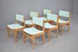 Kai Winding design dining chairs - Oak frames - view 2