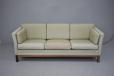 Classic box framed 3 seat sofa produced by Mogens Hansen - Project sofa - view 6