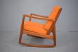 Midcentury teak rocking chair designed by Ole Wanscher model FD120 - view 8