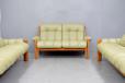 Vintage 2 seat teak frame sofa | Ekornes - view 2