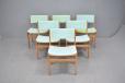 Kai Winding design dining chairs - Oak frames - view 9
