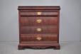 Mahogany 4 drawer antique chest | Biedermeier period - view 2