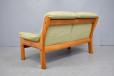 Vintage 2 seat teak frame sofa | Ekornes - view 5