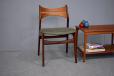 Vintage teak dining chair design by Erik Buck | Model 301 - view 2