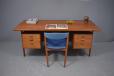 Vintage 1960s FM60 executive desk in teak designed by Kai Kristiansen