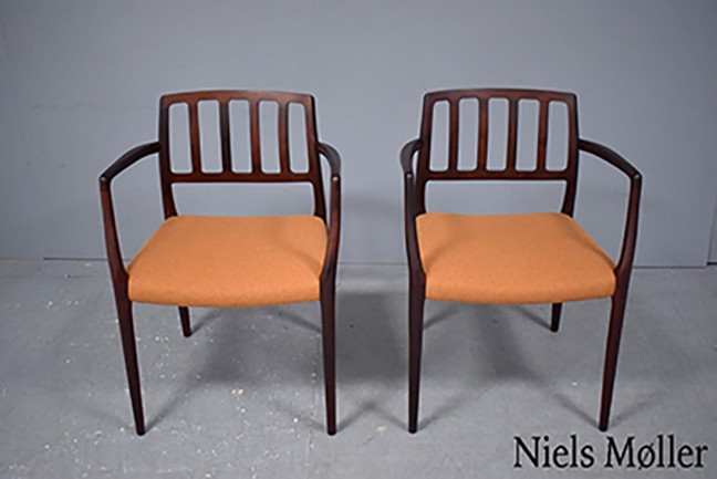Niels Moller armchair model 66 | Rosewood frame
