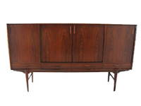 ROSEWOOD CABINETS AND WALL UNITS