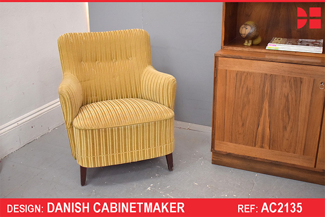 1940s design armchair produced by Danish Cabinetmaker