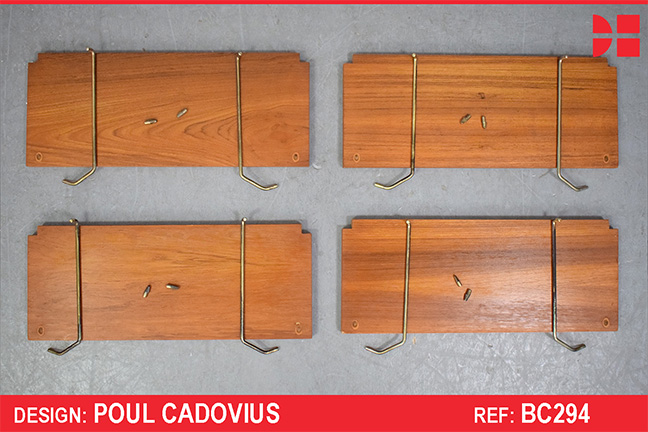 Poul Cadovius 50cm bookshelves in teak | ROYAL System