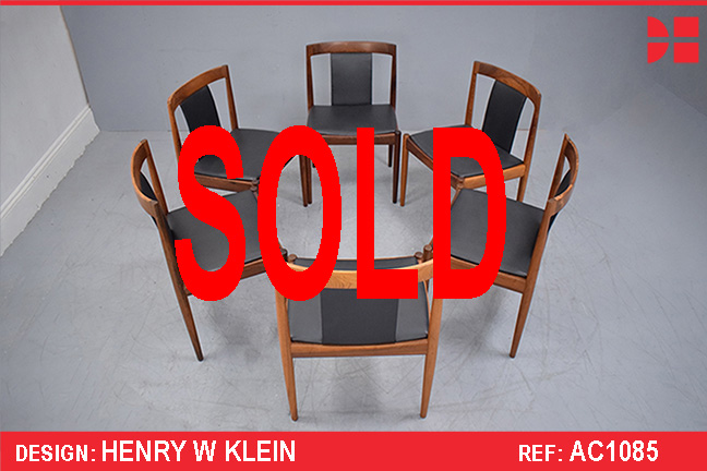 Henry W Klein set of 6 BRAMIN dining chairs