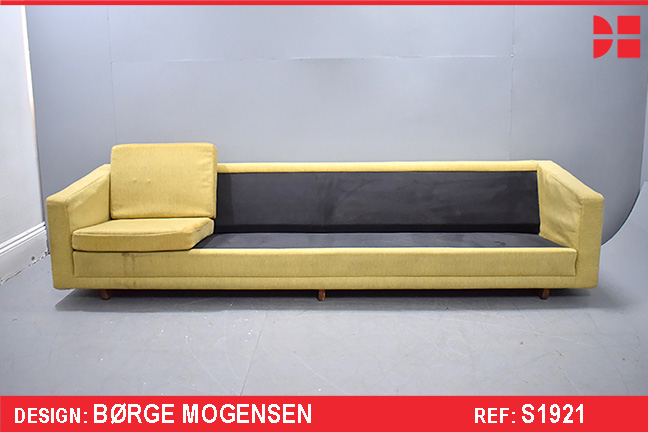 Vintage Borge Mogensen design 4 seat sofa for re-upholstery 