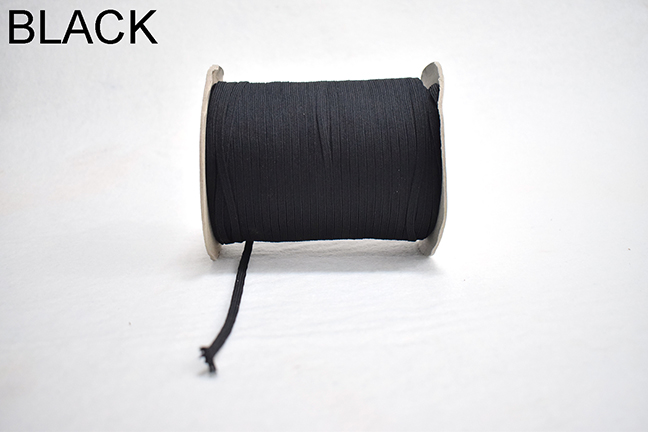 Danish cord in BLACK colour - 500m Reel