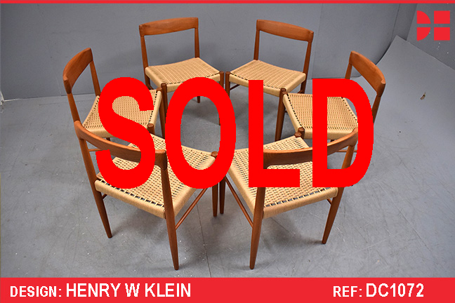 Vintage HENRY W KLEIN dining chairs | BRAMIN