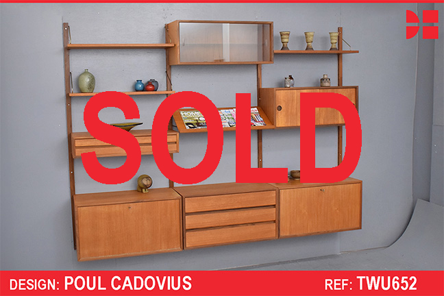 3 section vintage ROYAL system - Poul Cadovius