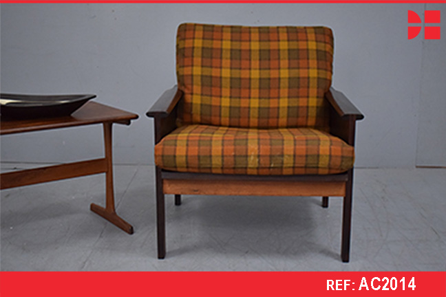 Vintage rosewood CAPELLA chair designed 1959 by Illum Wikkelso